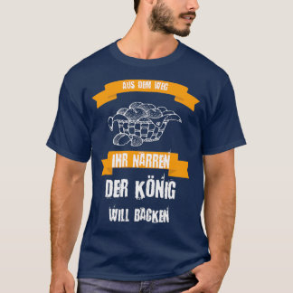 Camiseta Pasteles de panadería Master baker