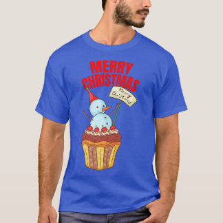 Camiseta Pasteles Feliz Navidad XMAS Panadería Baking Bake