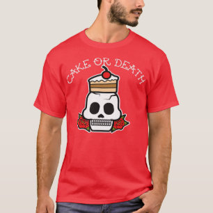 Camiseta Pasteles Graciosos O Panaderos De Muerte