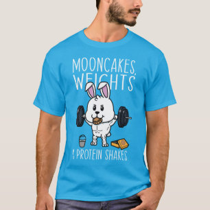 Camiseta Pasteles lunares, pesos y sacudidas de proteínas,