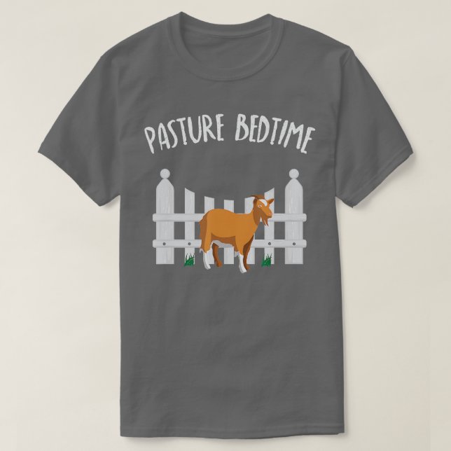Camiseta Pasteur Bedtime Funny Cute Goat Pajamas PJ T (Diseño del anverso)