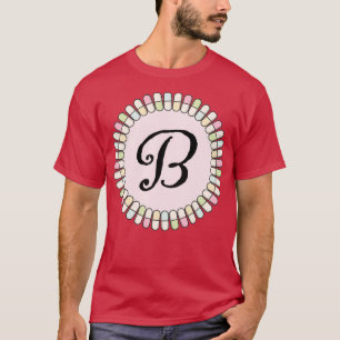 Camiseta Pastillas dulces Iniciales B