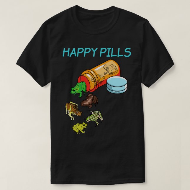 Camiseta Pastillas felices Rana (Diseño del anverso)