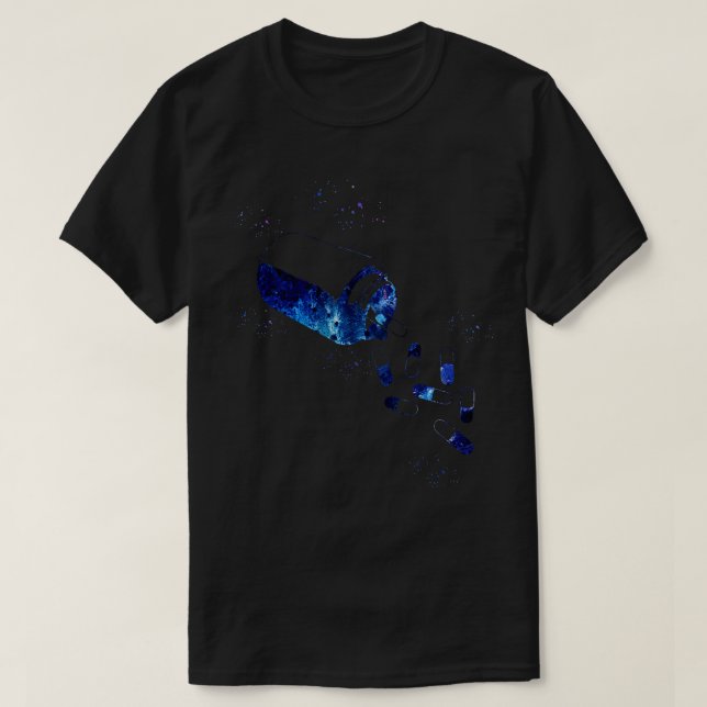 Camiseta Pastillas médicas 1 (Diseño del anverso)