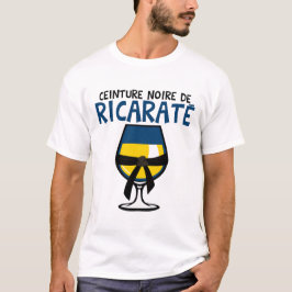 Camiseta pastis verre alcool humour apero 51 ricarate ceint