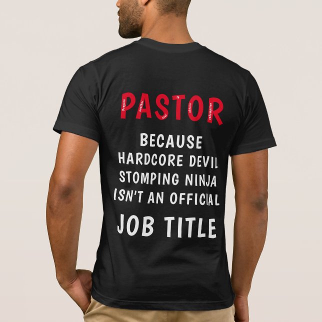 Camiseta Pastor (Reverso)