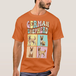 Camiseta Pastor alemán