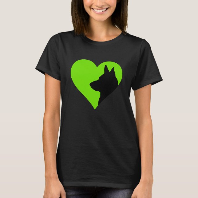 Camiseta Pastor Alemán (Anverso)