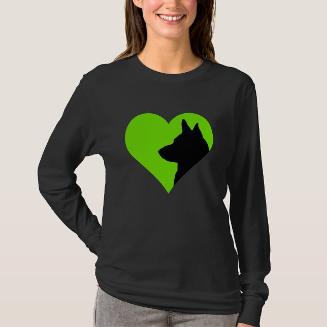 Camiseta Pastor Alemán (Anverso)
