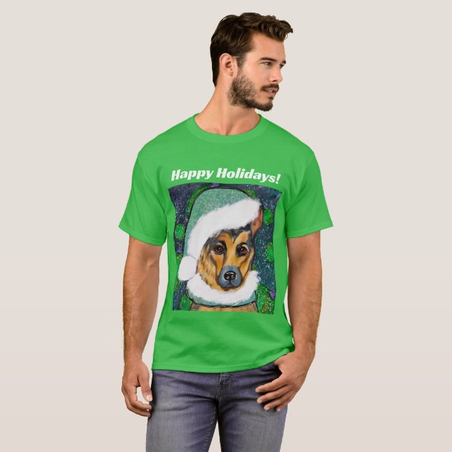 CAMISETA PASTOR ALEMÁN (Anverso completo)