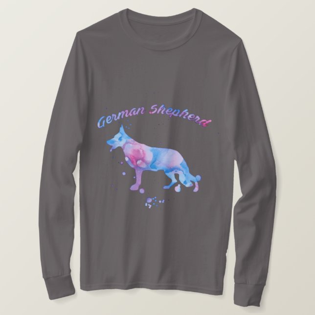 Camiseta Pastor Alemán (Anverso del diseño)