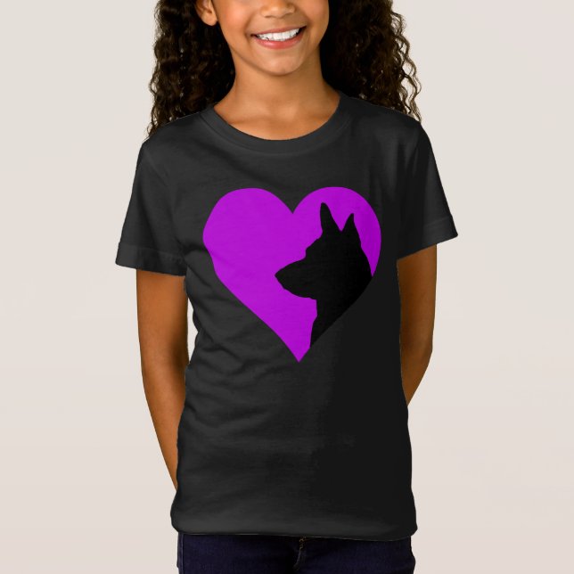 Camiseta Pastor Alemán (Anverso)