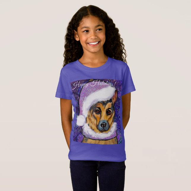 CAMISETA PASTOR ALEMÁN (Anverso completo)