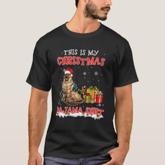 Camiseta Pastor Alemán Aburrido Con Nieve - Navidades Pajam