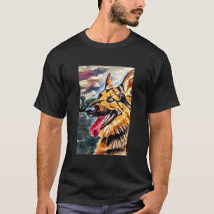 Camiseta Pastor Alemán Alsaciano