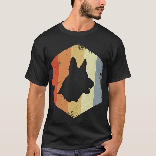 Camiseta Pastor Alemán Antiguo (Anverso)