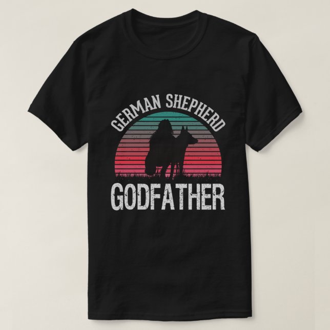 Camiseta Pastor Alemán de Oveja DFATHER (Diseño del anverso)