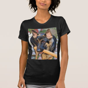 Camiseta Pastor alemán de Shirley Taylor