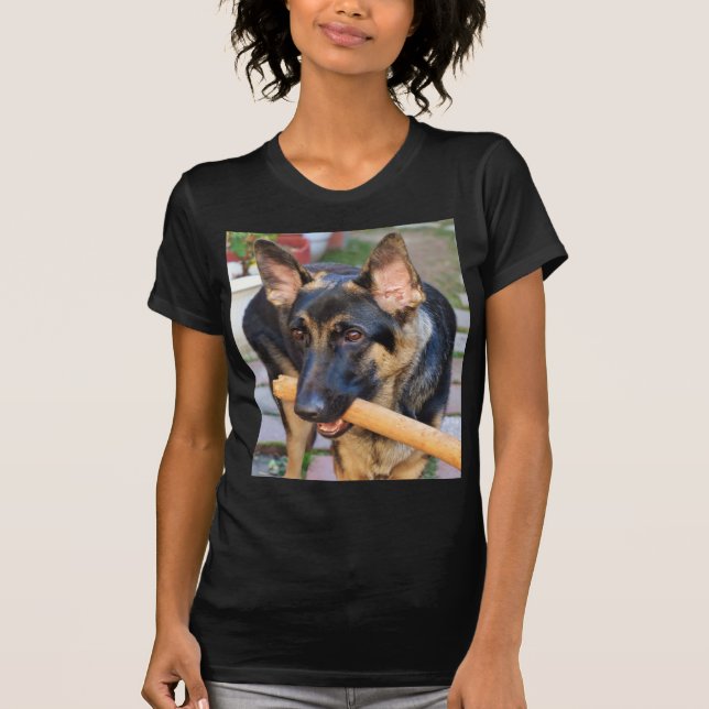 Camiseta Pastor alemán de Shirley Taylor (Anverso)