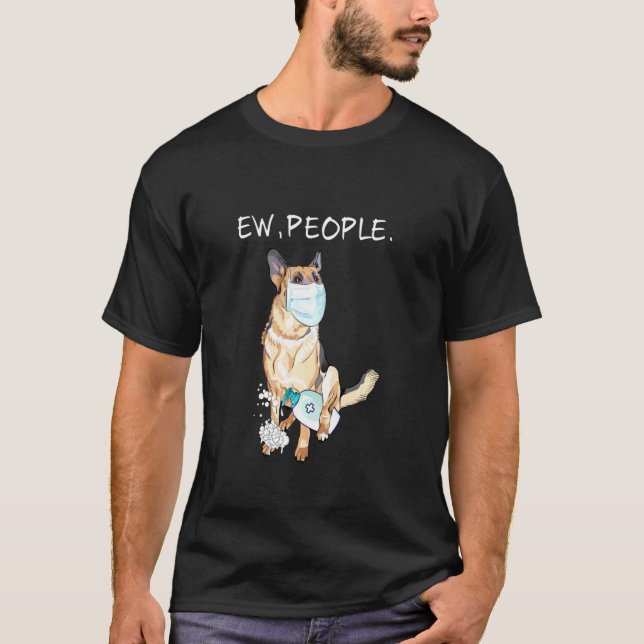 Camiseta Pastor Alemán Ew People Dog (Anverso)