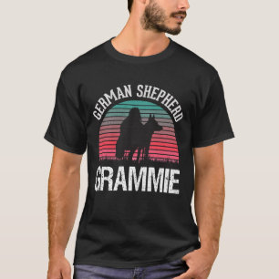 Camiseta Pastor Alemán GRAMMIE Perro de época