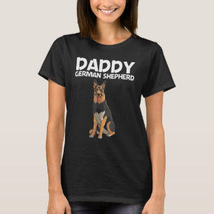 Camiseta Pastor Alemán Guay Para Hombres Papá Perro GSD K9 