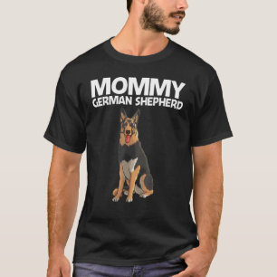 Camiseta Pastor Alemán Guay Para Mujeres Madre Perro GSD K9