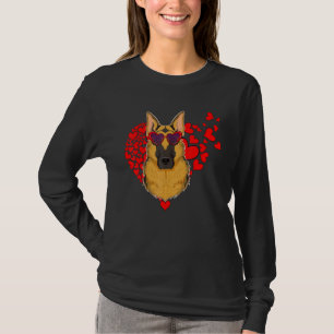 Camiseta Pastor alemán I Perro I Pastor alemán