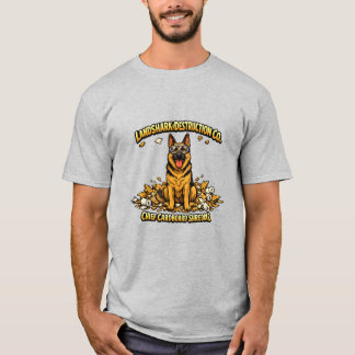 Camiseta Pastor Alemán "Landshark Destruction Co.'