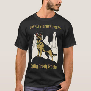 Camiseta Pastor Alemán Lealtad que Nunca se Apaga