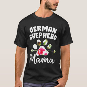 Camiseta Pastor alemán Mama German Shepherd Dog