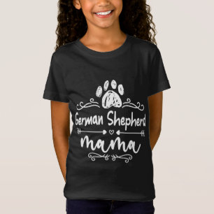 Camiseta Pastor alemán mamá, perro amante del pastor alemán