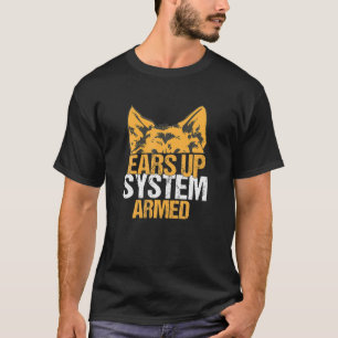 Camiseta Pastor Alemán Oye El Sistema Armado Perro Gracioso