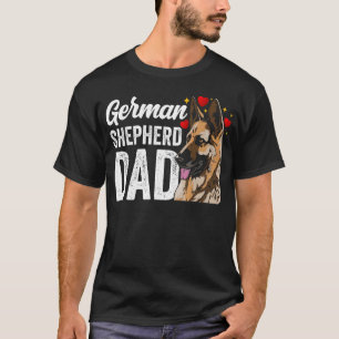 Camiseta Pastor Alemán Papá Mascota Pastor Alemán Perro Bon