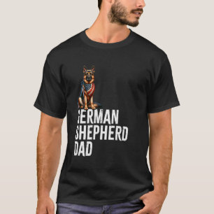 Camiseta Pastor Alemán Papá Perro Papá Perro Pastor Alemán