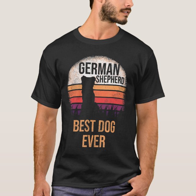 Camiseta Pastor Alemán Para Perro Perro Cuto Perro (Anverso)