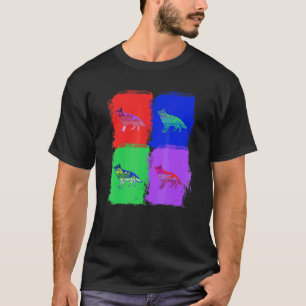 Camiseta Pastor Alemán Pastor Alemán Pop Art