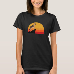 Camiseta Pastor Alemán Perro GSD Mamá Papá Mascota Bonito C
