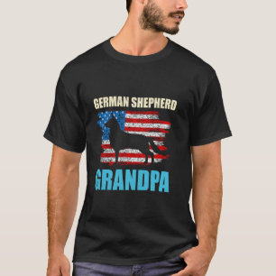 Camiseta Pastor Alemán PERRO PASTOR ALEMÁN ABUELO Perro G