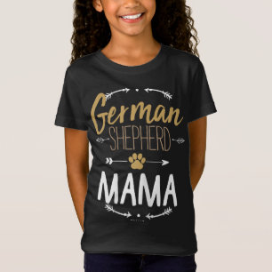 Camiseta Pastor alemán relata regalos de amante de perro pa