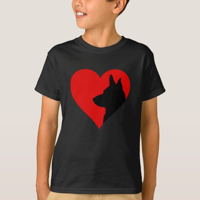 Camiseta Pastor alemán T-Shirt (Anverso)