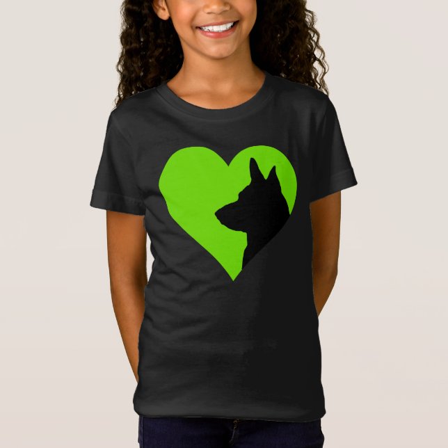 Camiseta Pastor alemán T-Shirt (Anverso)