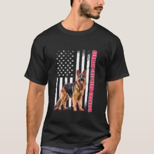Camiseta Pastor Alemán USA Pastor Alemán Abuelo Perro