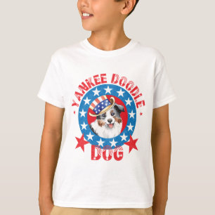 Camiseta Pastor Americano Patriótico