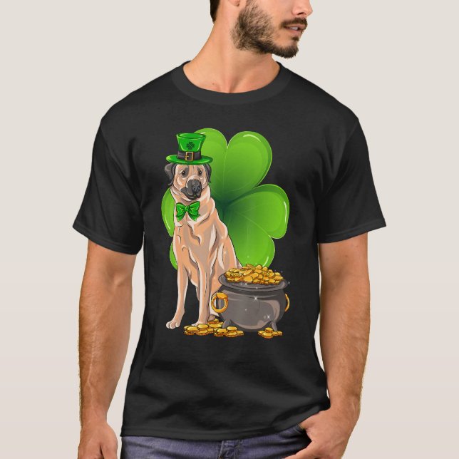 Camiseta Pastor Anatoliano Shamrock Mascota D (Anverso)