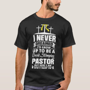 Camiseta Pastor Apreciación Clérigo Predicador Funn Cristia