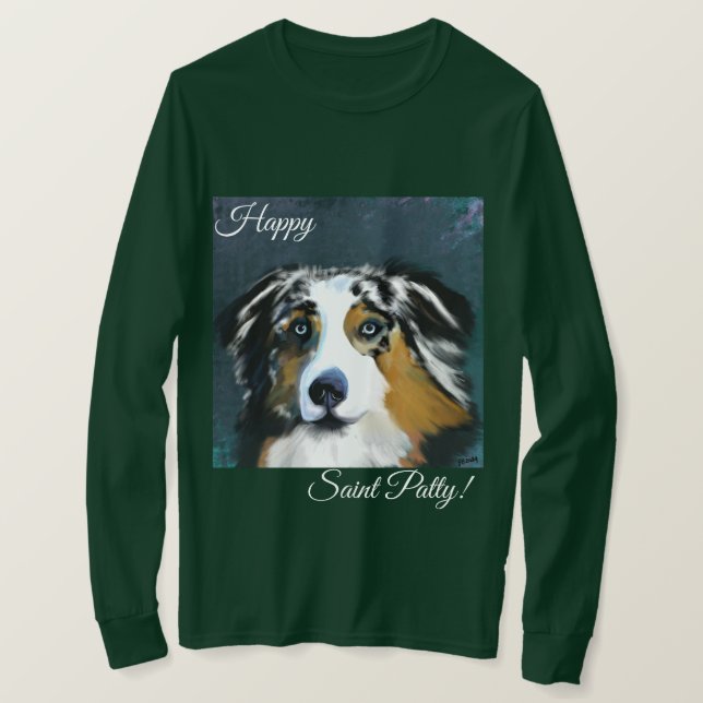 CAMISETA PASTOR AUSTRALIANO (Anverso del diseño)