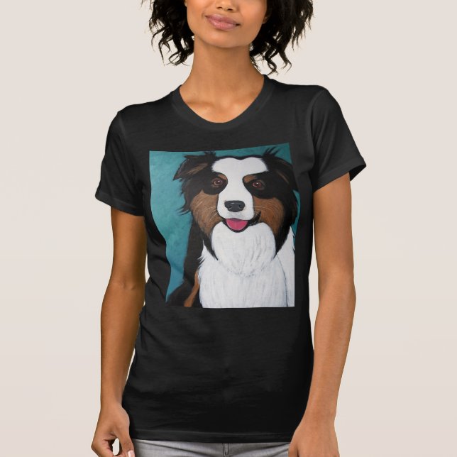 Camiseta Pastor australiano (Anverso)