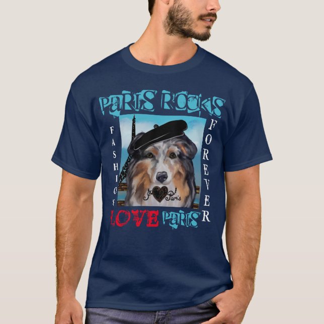 CAMISETA PASTOR AUSTRALIANO     (Anverso)