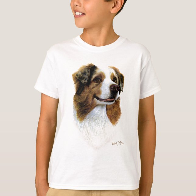 Camiseta Pastor australiano (Anverso)